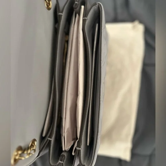 Tory Burch Fleming Soft Convertible Shoulder Bag – Bay Gray - Picture 7 of 16